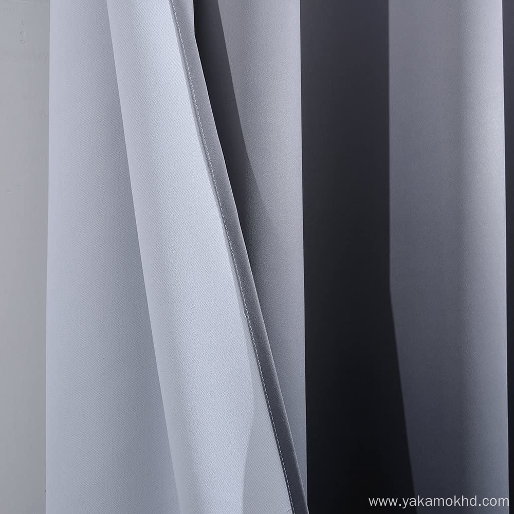 Black Ombre Curtains with Grommet