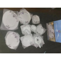 51 PCS Anti-Broken Opal Glass Impress Cinner Dinner Dinner