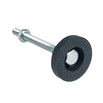 Aluminium Profile Accessories Hardware: Metal Adjustable Leveling Feet in Stainless Steel