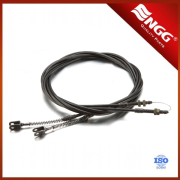 Electric three wheel motorcycle brake cable