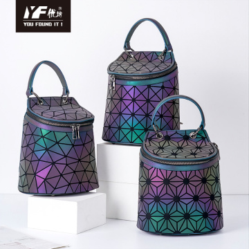 Neue einfache Art Handtasche Glow-in-the-Dark Diamond Damenmode-Dual-Rucksack