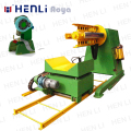 Quick Coil Change Punching Tekan Uncoiler Dengan Coil Cart