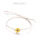 Bracelet d&#39;amitié fait main Bracelet de tournesol pour femmes Hommes