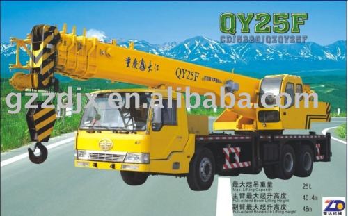 25t Full Hydraulic Truck Crane