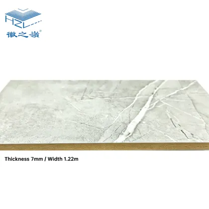 Anti-Collision Wood Panel With Grey Vein