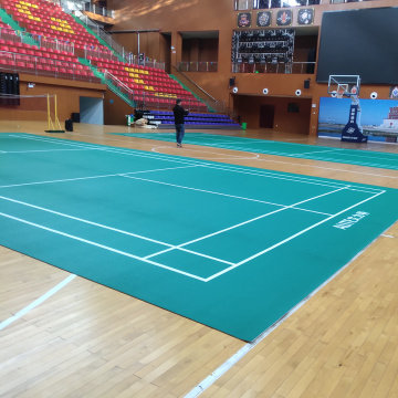 Tapete de borracha Enlio para quadra de badminton