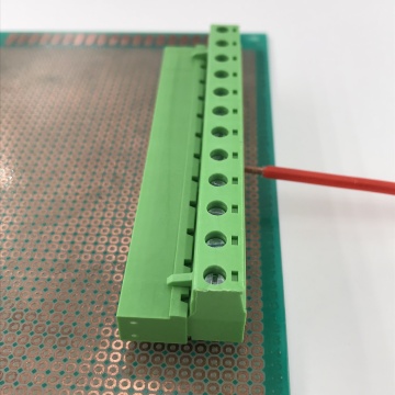 12ウェイ15A7.62mmピッチのプラグ可能な端子台