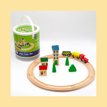 Juguetes de madera para juguetes para bebés, juguete de madera simple.