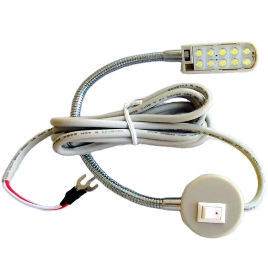 Snake Flexible Pipe LED Sewing Machine Work Light