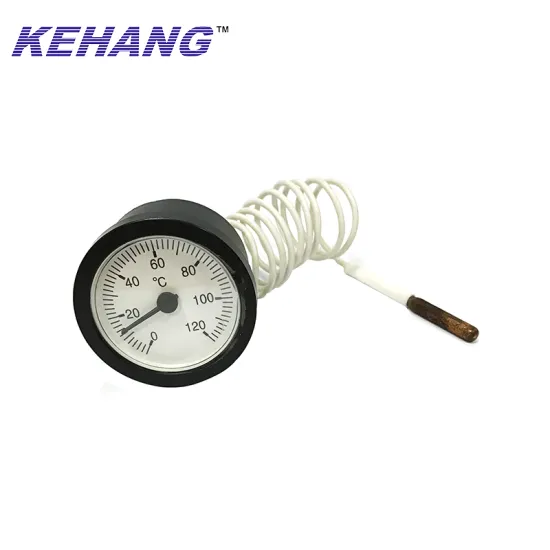 52mm Boiler Capillary Thermometer for Hot Water Temperature Measurement