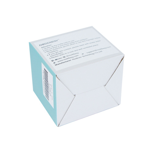 white paper box for skincare cosmetics packaging box