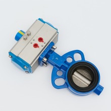 Electric clamp butterfly valve clamp
