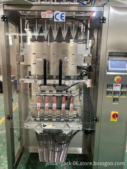 High Speed Multilane Ketchup Bag Pouch Packaging Machine (6/7 Lanes ...