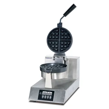 Commercial Rotatable Electric Ice Cream Stainless Waffle Maker