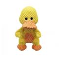 Hand-woven yellow duck plush comfort toy