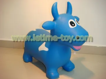 cow animal inflatable hopper