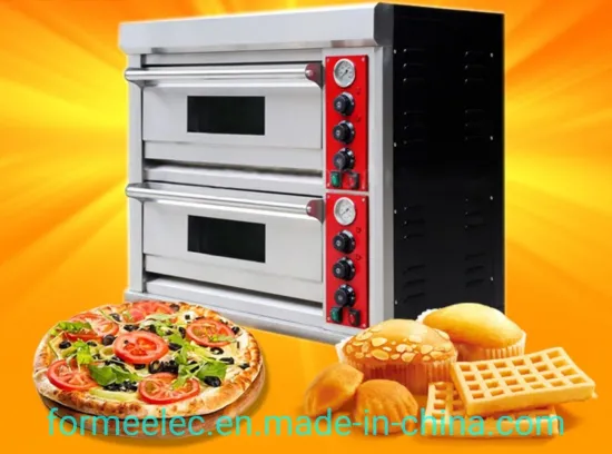 Electric Pizza Oven 13kw Electric Oven 2-Decks 4-Trays Commercial Baking Oven