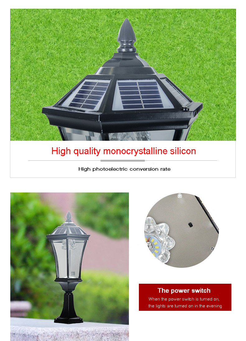 Solar Pillar Lamp