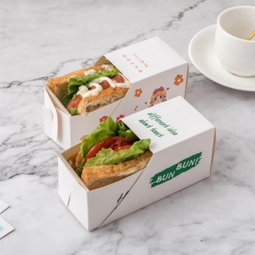 Thick Egg Toast Packaging Box