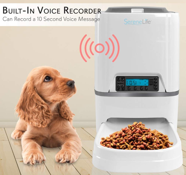 Auto Pet Feeder With Camera