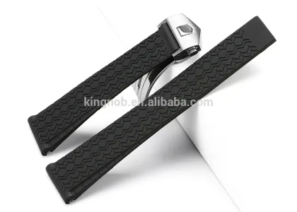 22mm/18mm Handmade Calf Leather Watch Strap Deployment Buckle For TAG Watch Band
