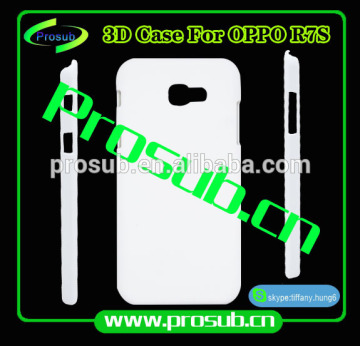 3d sublimation heat transfer blank smartphone case cover for Prosub- OPPO R7S