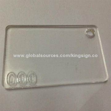 Transparent sheet material, Acrylic, 3mm thickness