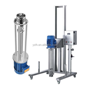 High Efficiency Movable Pneumatic Lifting Homogenizer Mixer for Viscosity Liquids and Solid Powders