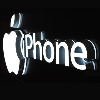 Best quality stainless words and advertising light-emitting words Slotting machine