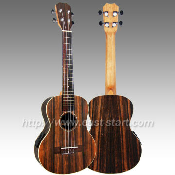 Handmade Electric Tenor Ukulele Ebony Ukulele