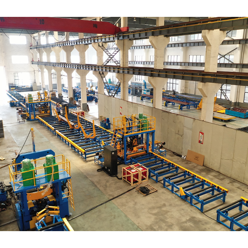 Steel Fabrication Horizontal H Beam Production Line