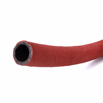 Manguera de goma de vapor de resistencia a alta temperatura de color rojo