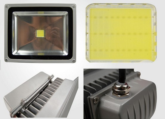 10W-150W Outdoor LED Flood Light with 50000 Hours Lifespan