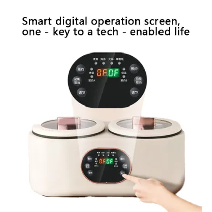 Double-Pot Smart Rice Cooker: Automatic, Multifunctional Yuanyang Hot Pot with Steam & Cook Features
