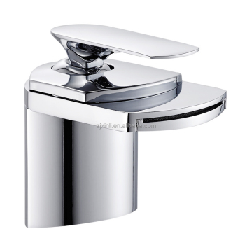Chrome Finish Brass Material Luxury Big Mouth Waterfall Faucet - X8311B1 Deck Mount Hot & Cold Water