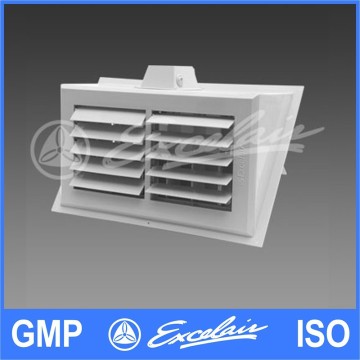 Plastic adjustable air diffuser for air cooling system and air duct
