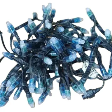 RGB 12mm GS8206 IC DC12V Waterproof LED Christmas Lights