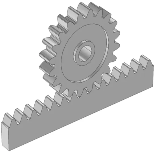 Good and cheap price Aluminum gear rack made by China factory