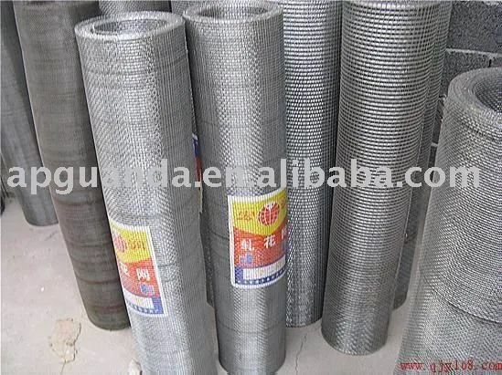 galvanied square wire mesh