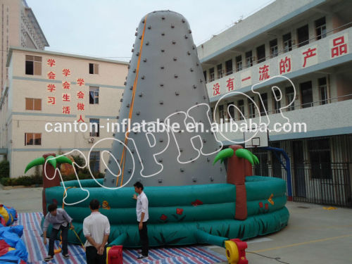2014 Newest Durable Inflatable Sports Games Rock Climbing Game for sale