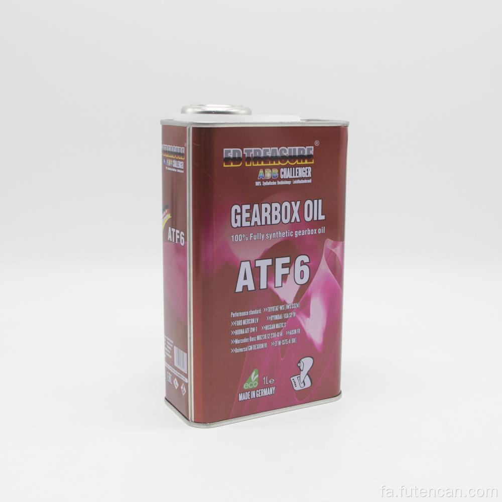 قوطی قلع روغن فلزی موتور