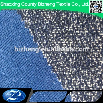 100 cotton french terry jacquard knit fabric for pajamas