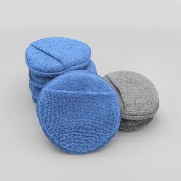 SEQ 5 Inch Microfibre Car Wax Pad with Pocket