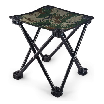 Sedia da pesca pieghevole mini sgabello da campeggio