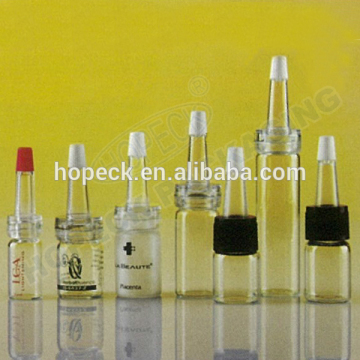 medicinal glass vial with normal cap