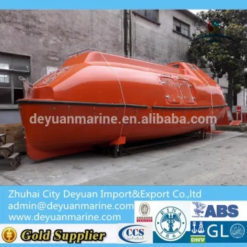 22 Person SOLAS Marine F.R.P Totally Enclosed Lifeboat For Sale