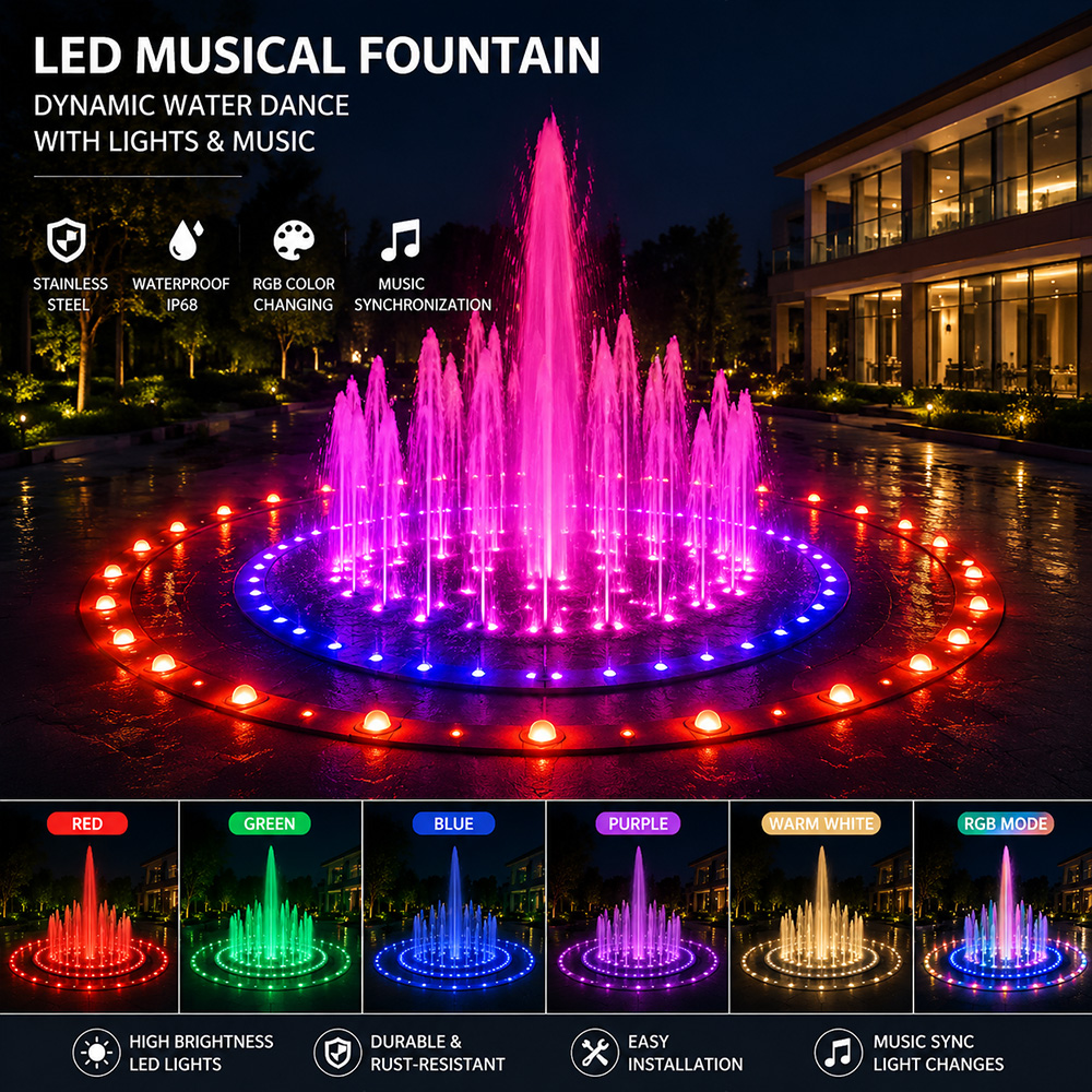 dry floor fountain