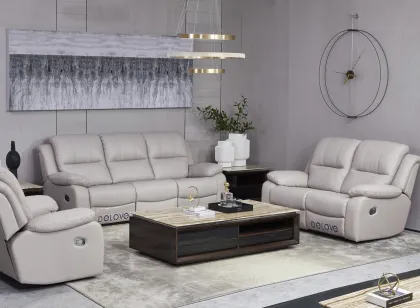 Modern Microfiber Leather Massage Sofa - Vanguard Furniture Fabrics Sofa Mexico