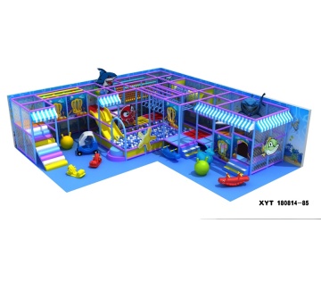Indoor Soft Playground Set for Kids Aged 3-12 in Commercial Shopping Malls