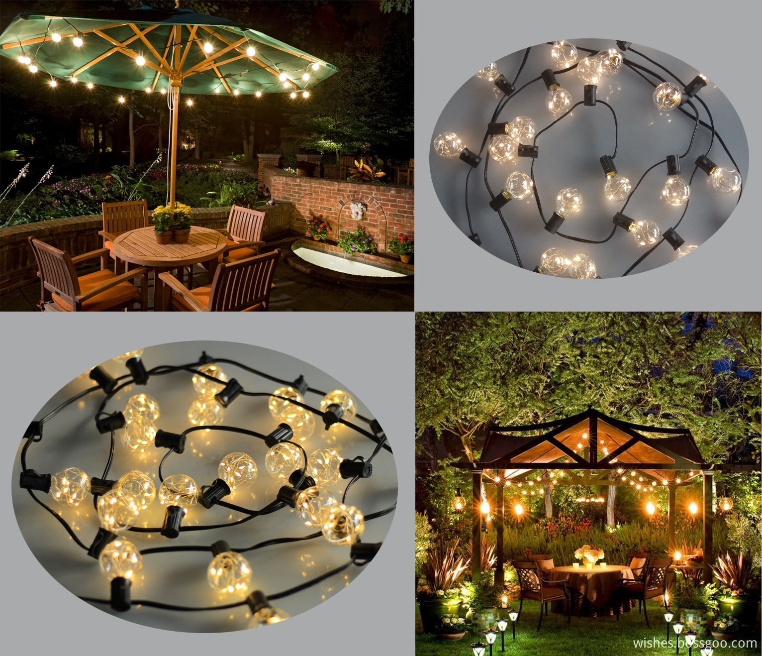 LED string light application